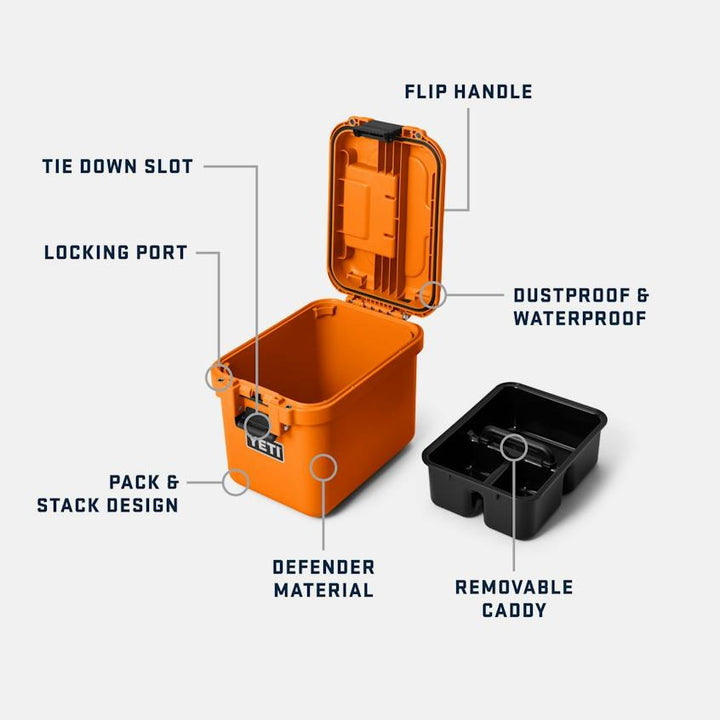 LoadOut GoBox 15 Gear Case - Charcoal