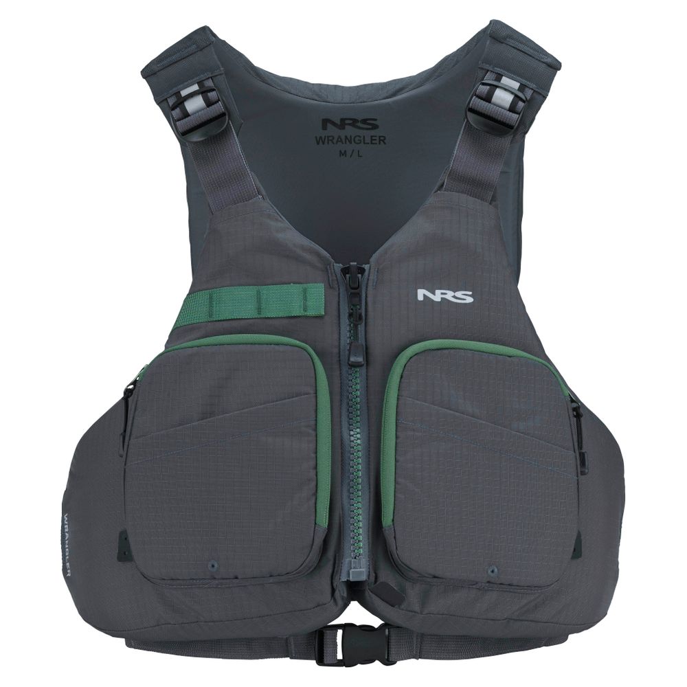 NRS Wrangler PFD - Charcoal - Float Tubes & Accessories - Fly Fish Food