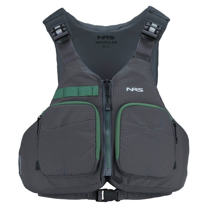 NRS Wrangler PFD - Charcoal - Float Tubes & Accessories - Fly Fish Food