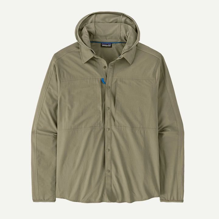 Patagonia - Men's River Rambler Hybrid Sun Hoody - River Rock Green - Apparel - Fly Fish Food