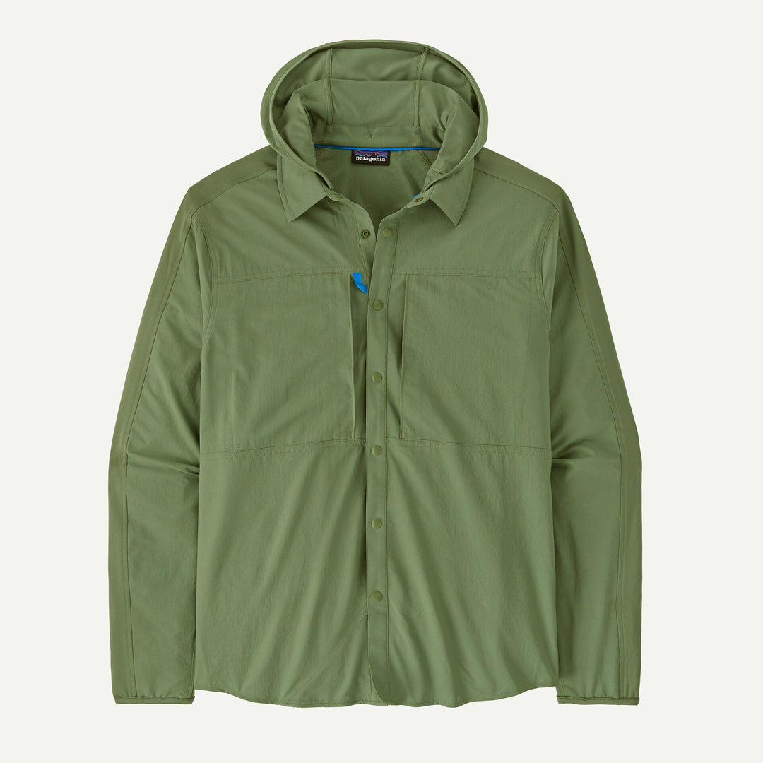Patagonia - Men's River Rambler Hybrid Sun Hoody - Terrain Green