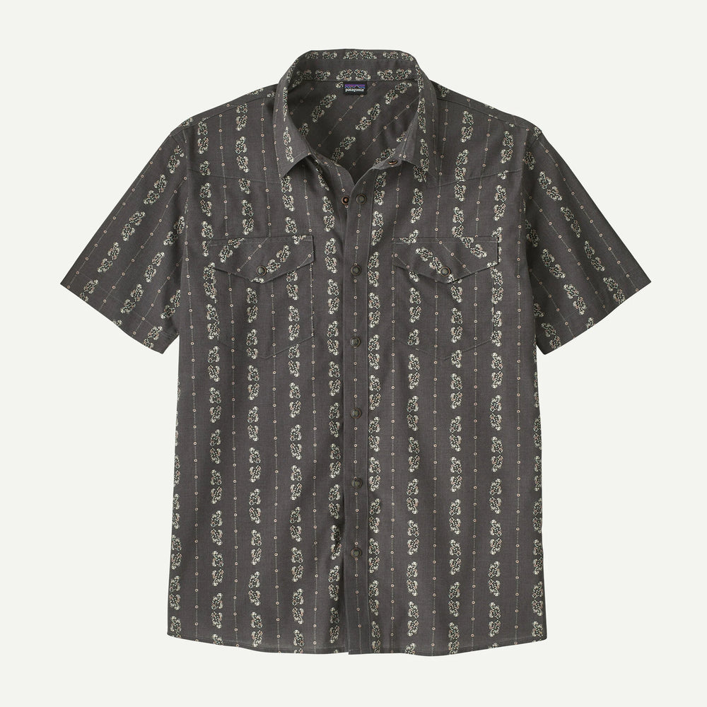 Patagonia - Men's Go - To Western Shirt - Lowlands: Forge Grey - Apparel - Fly Fish Food