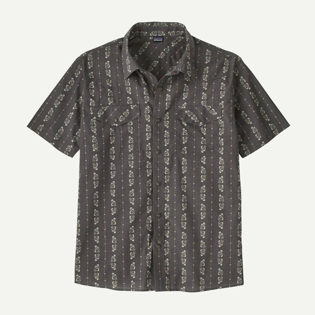 Patagonia - Men's Go - To Western Shirt - Lowlands: Forge Grey - Apparel - Fly Fish Food