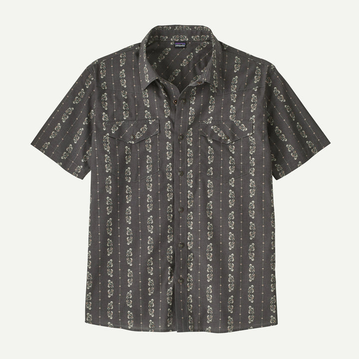Patagonia - Men's Go - To Western Shirt - Lowlands: Forge Grey - Apparel - Fly Fish Food