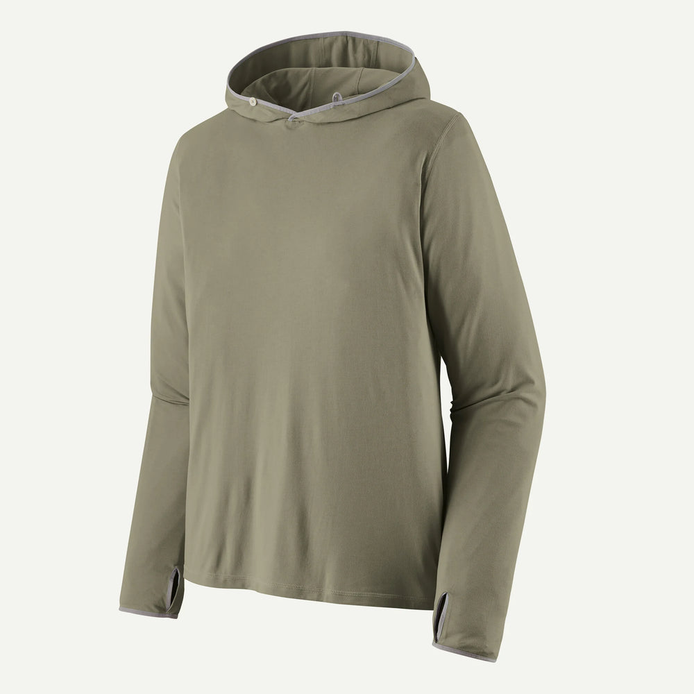 Fly Fish Food Logo - Patagonia M's Tropic Comfort Natural Sun Hoody - River Rock Green - Apparel - Fly Fish Food