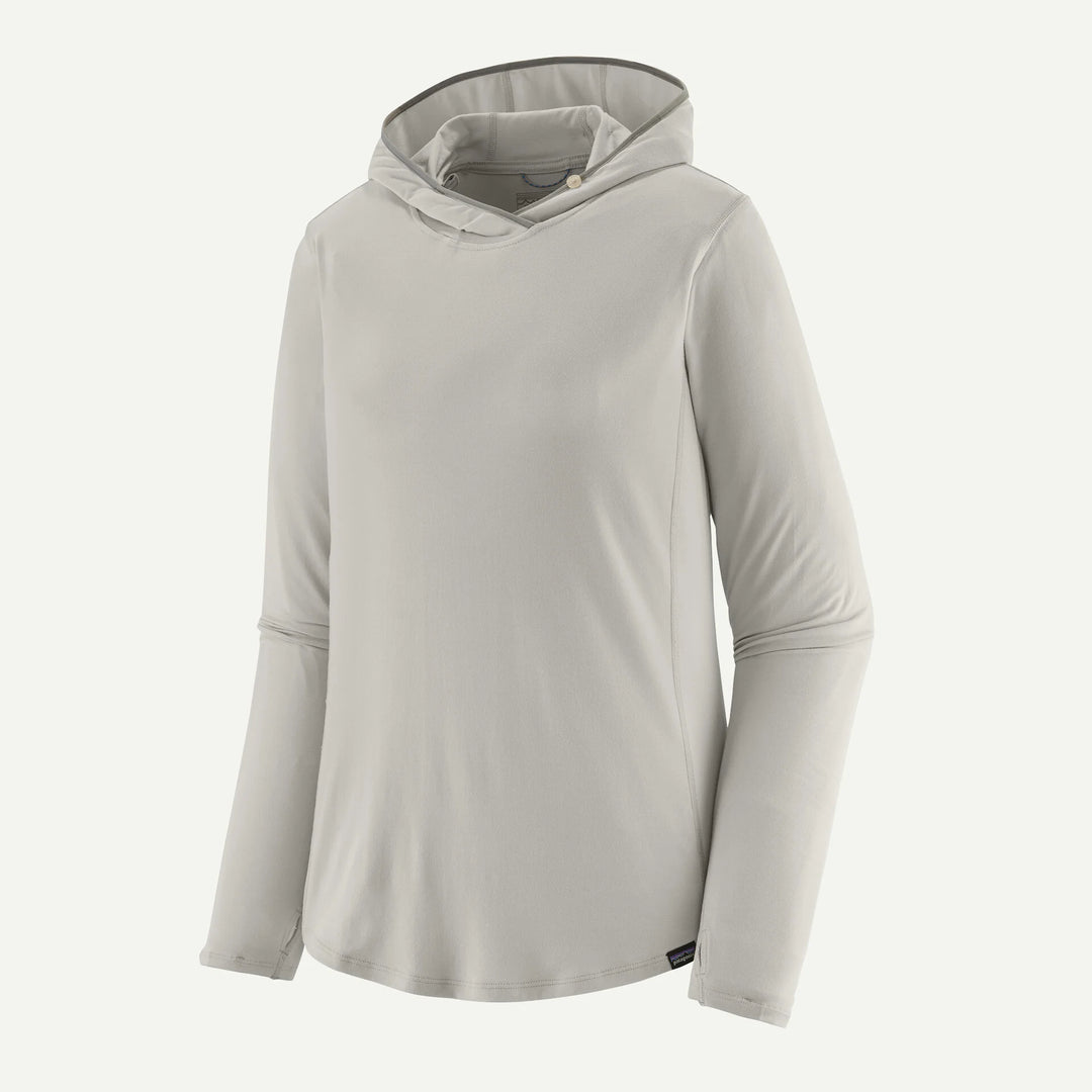 Fly Fish Food Logo - Patagonia Women's Tropic Comfort Natural Sun Hoody - Apparel - Fly Fish Food