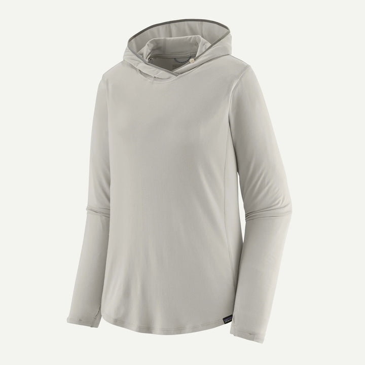 Fly Fish Food Logo - Patagonia Women's Tropic Comfort Natural Sun Hoody - Apparel - Fly Fish Food