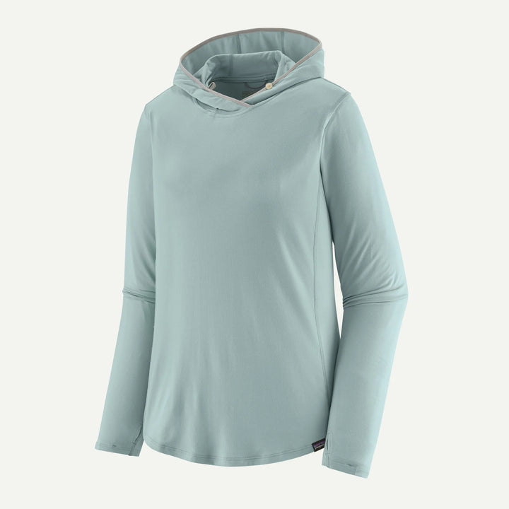 Patagonia - W's Tropic Comfort Natural UPF Hoody - Thermal Blue - Apparel - Fly Fish Food