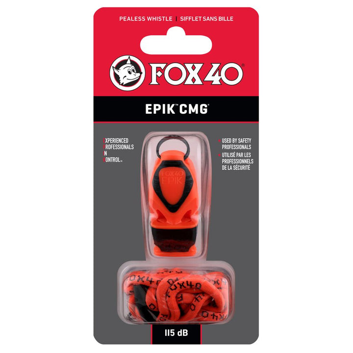NRS Fox 40 Epik CMG Whistle - Float Tubes & Accessories - Fly Fish Food