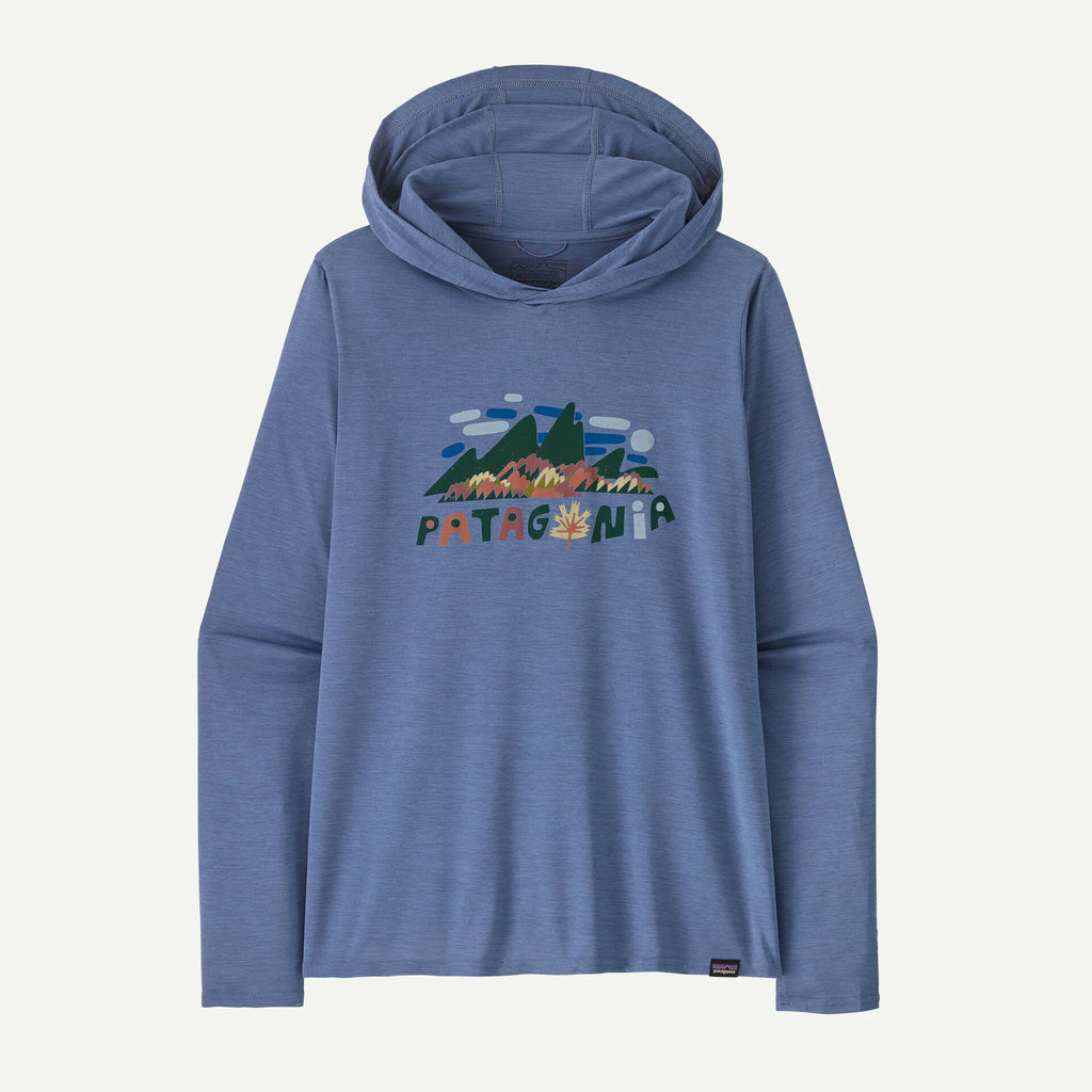 Patagonia - W's Cap Cool Daily Graphic Hoody - Fitz Roy Foliage
