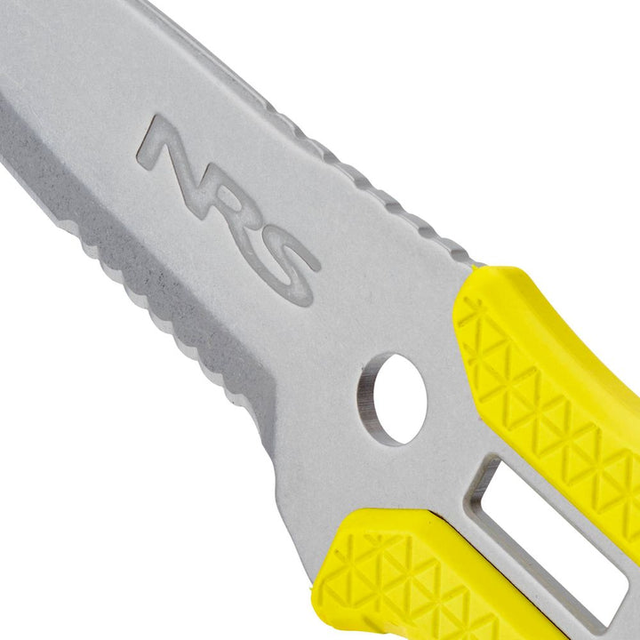 NRS Pilot Knife - Safety Yellow - Float Tubes & Accessories - Fly Fish Food