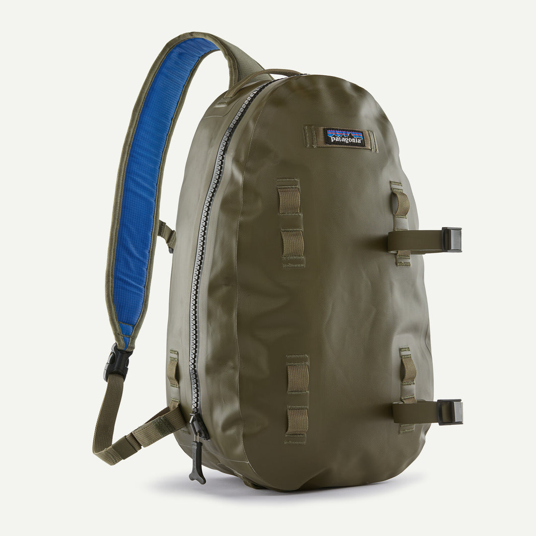 green patagonia sling bag Patagonia Guidewater Sling 15 Liters Basin Green