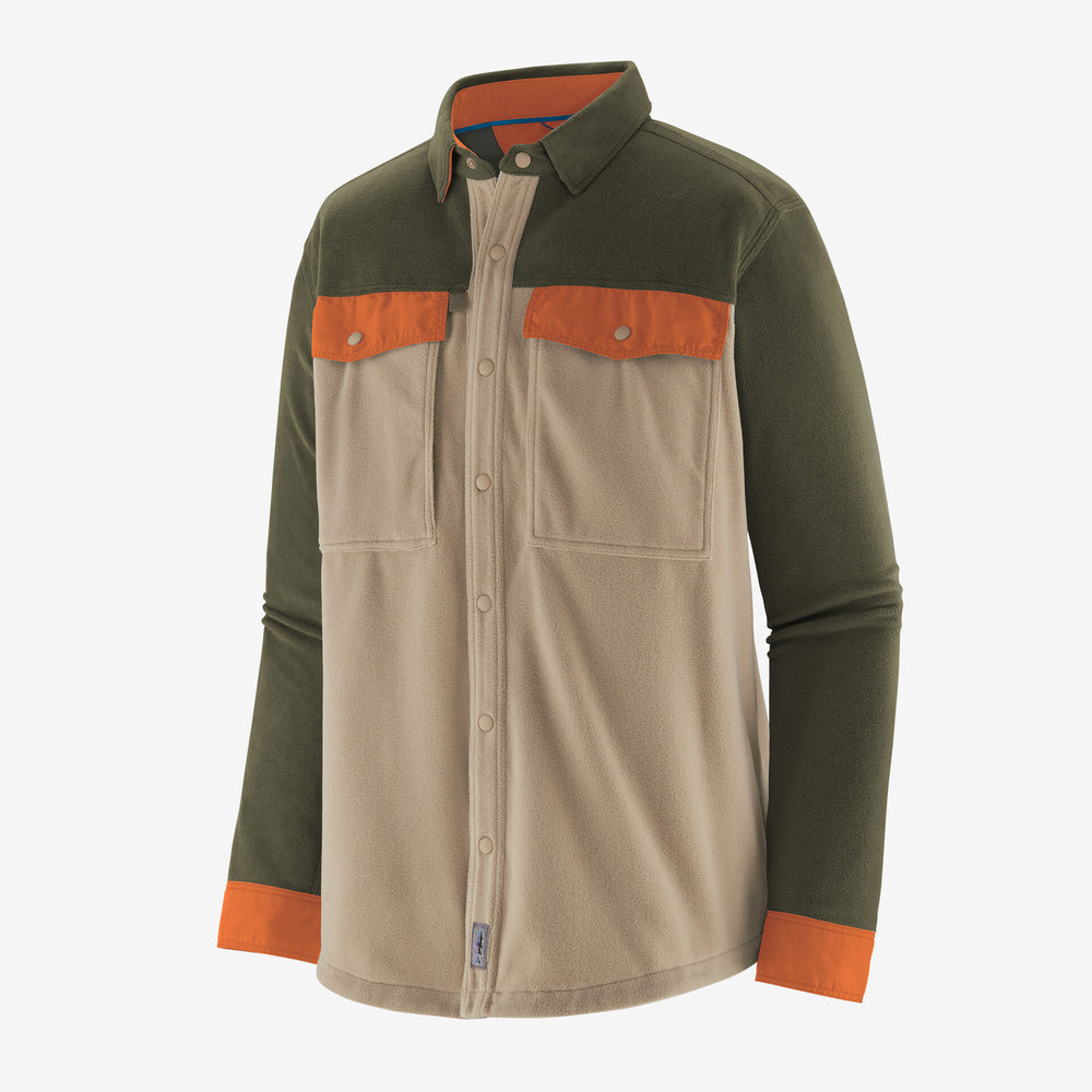Patagonia - Men's Long - Sleeved Early Rise Snap Shirt - Seabird Grey - Apparel - Fly Fish Food