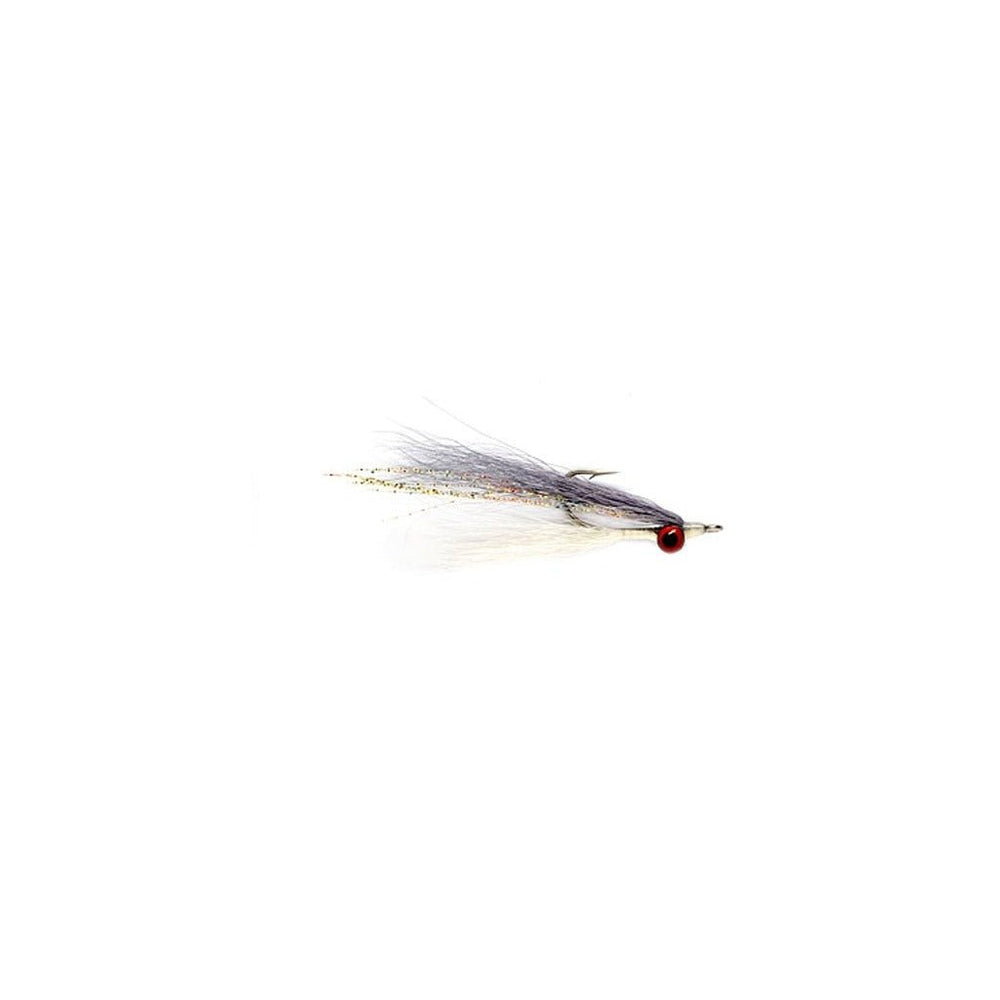 Clouser Minnow Gray & White - Flies - Fly Fish Food