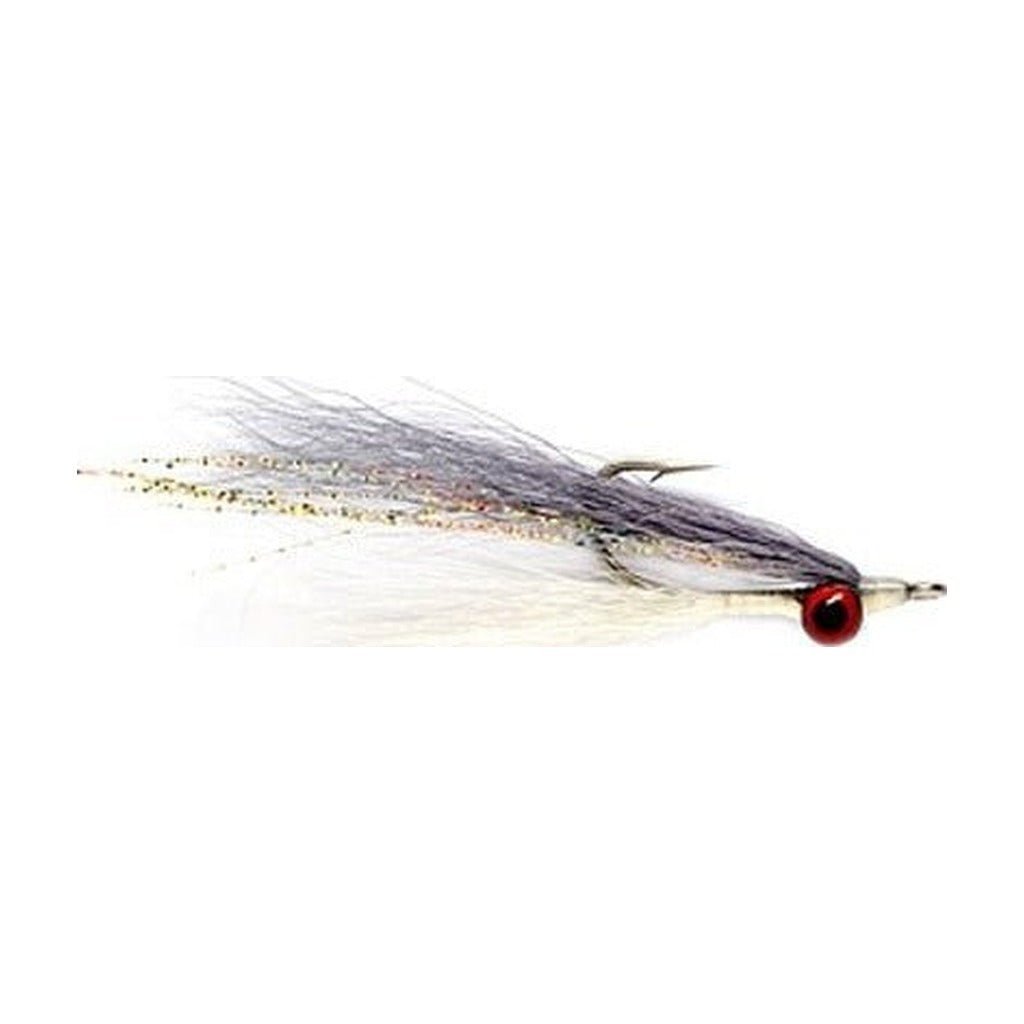 Clouser Minnow Gray & White - Flies - Fly Fish Food