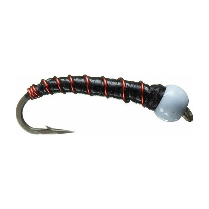 Chan's BH Chironomid Bomber - Black/Red - Flies - Fly Fish Food