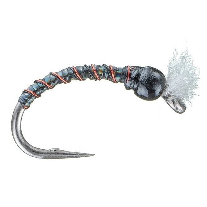 Chan's Black Holographic Chironomid Pupa - Flies - Fly Fish Food