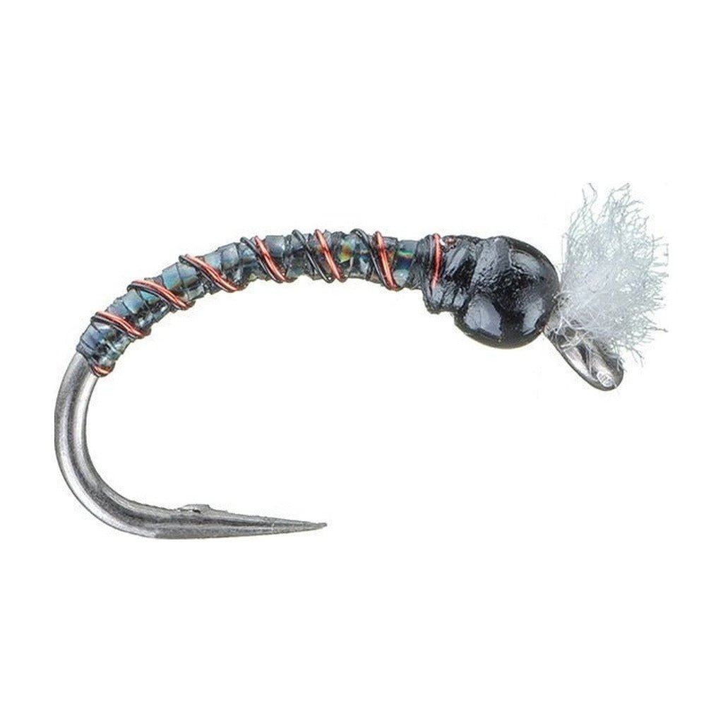 Chan's Black Holographic Chironomid Pupa - Flies - Fly Fish Food
