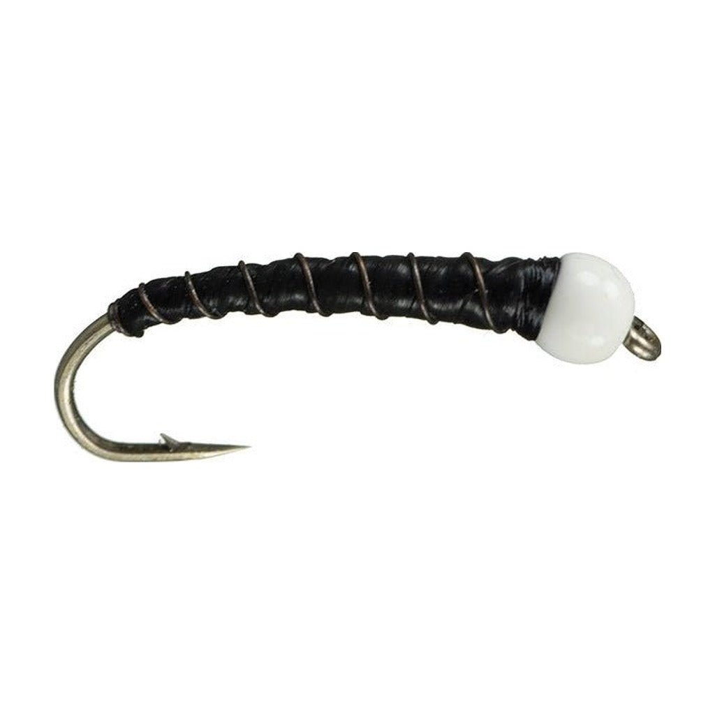 Chan's BH Chironomid Bomber - Black/Silver - Flies - Fly Fish Food