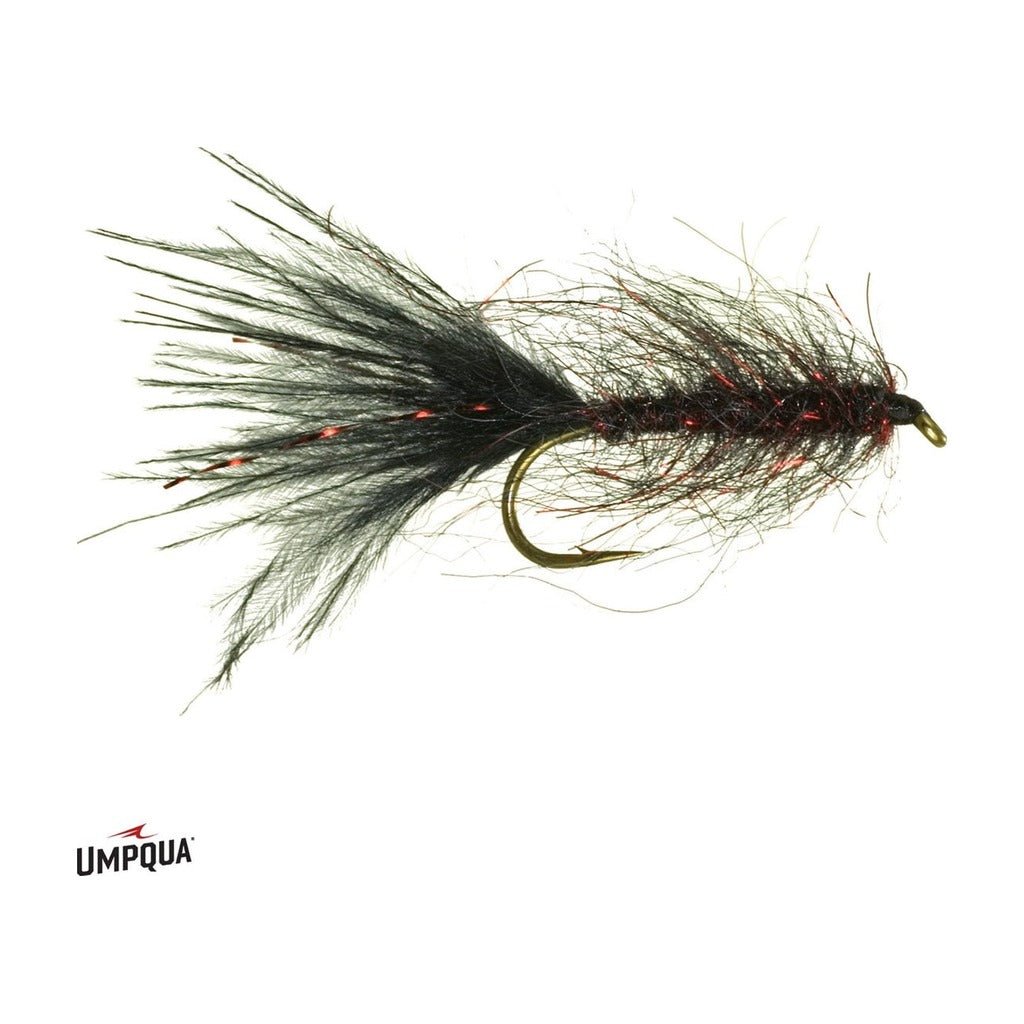 Goat Leech - Black Red - Flies - Fly Fish Food