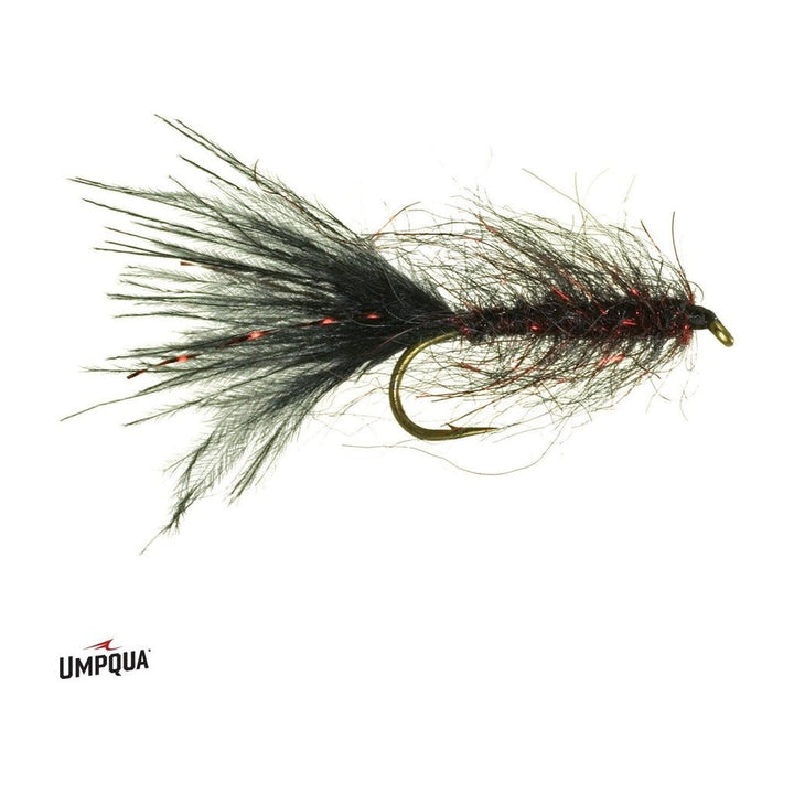 Goat Leech - Black Red - Flies - Fly Fish Food