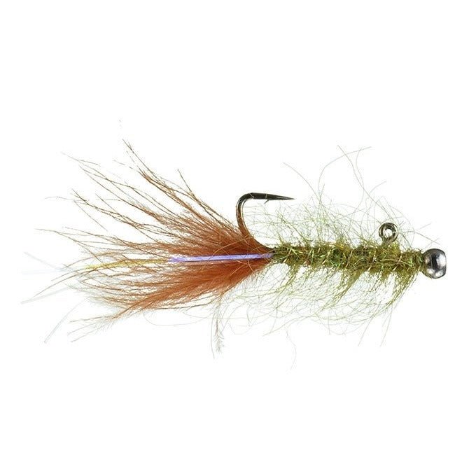 Rowley's Balanced Leech - Olive/Burnt Orange - Flies - Fly Fish Food
