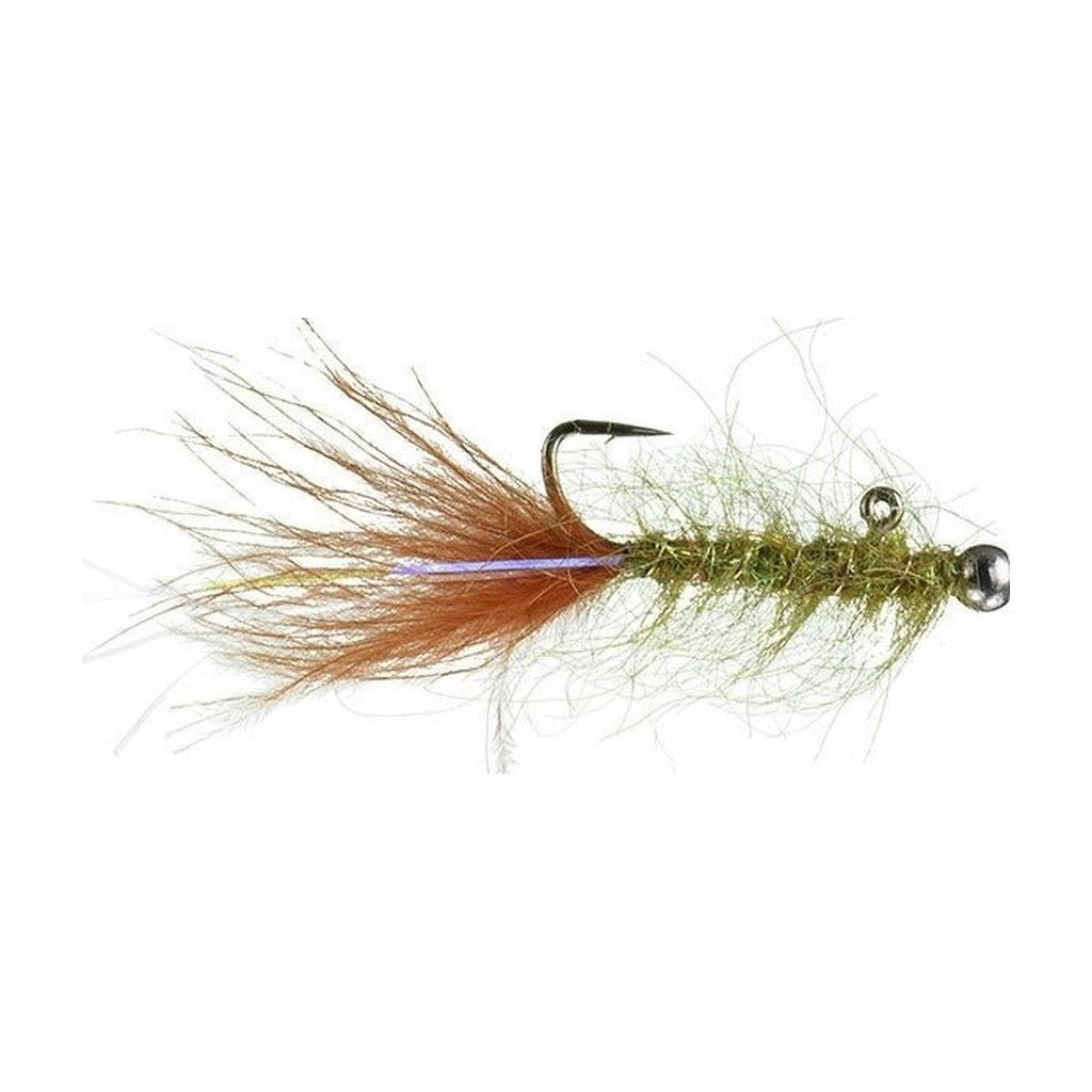 Rowley's Balanced Leech - Olive/Burnt Orange - Flies - Fly Fish Food