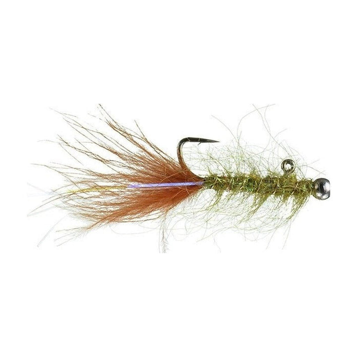 Rowley's Balanced Leech - Olive/Burnt Orange - Flies - Fly Fish Food
