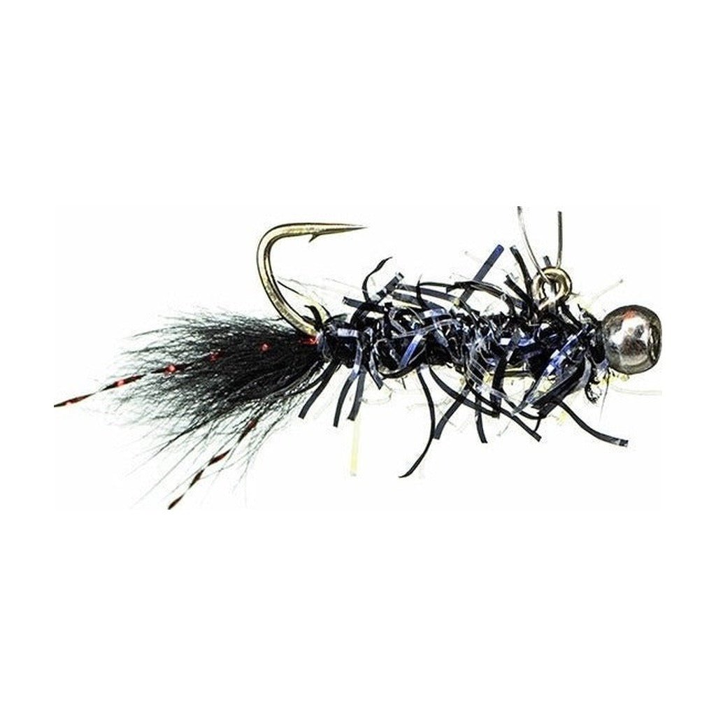 Rowley's BB Micro Leech - Black - Flies - Fly Fish Food