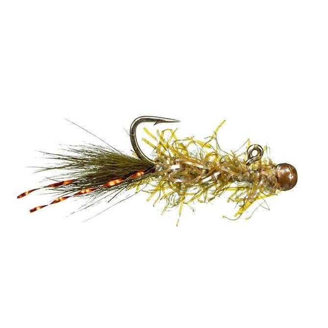 Rowley's BB Micro Leech - Olive - Flies - Fly Fish Food