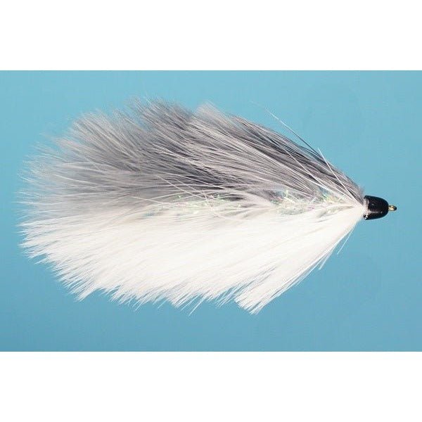 Galloup's Barely Legal (Cone Head) - Grey/White - Flies - Fly Fish Food