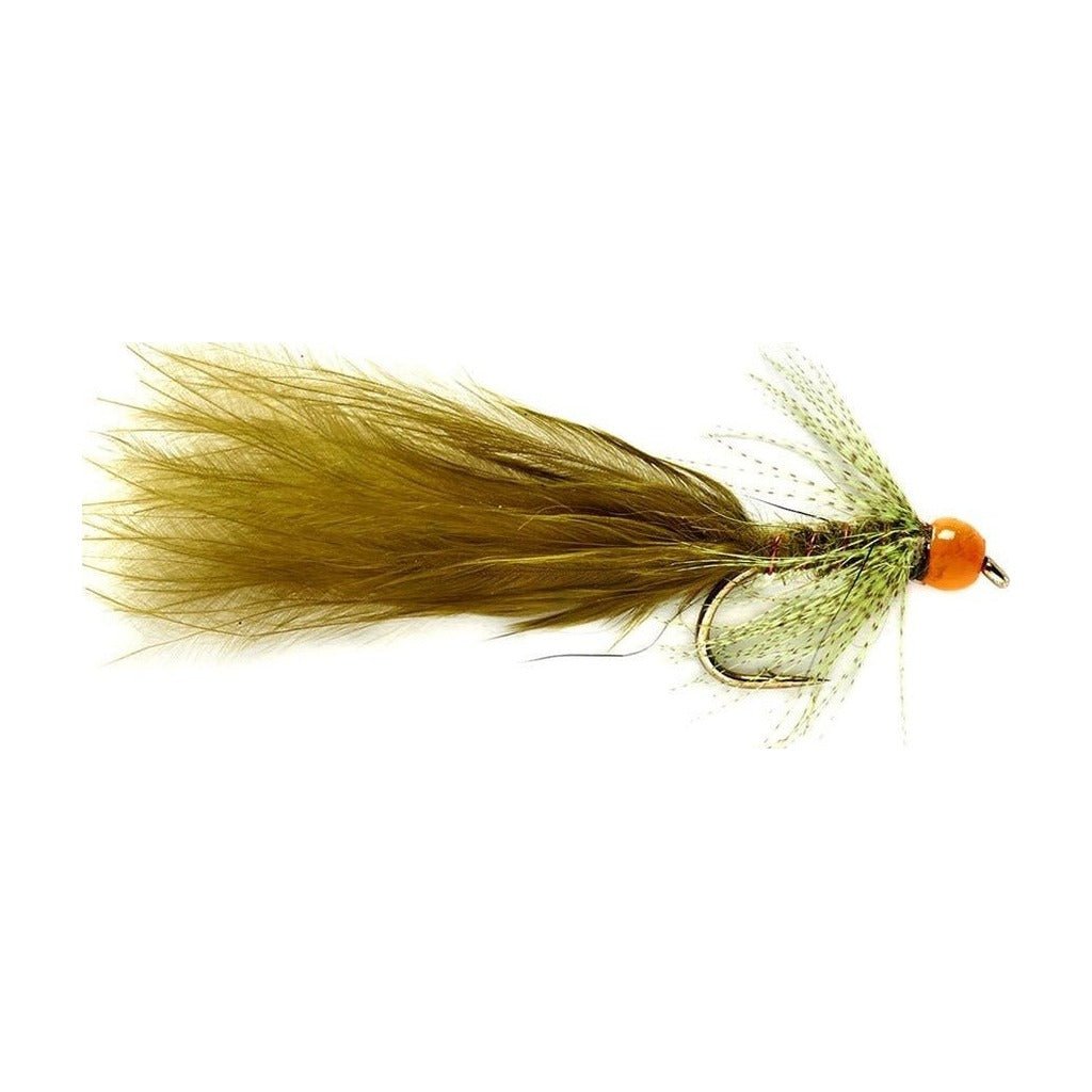 Hothead Damsel Orange Bead - Flies - Fly Fish Food
