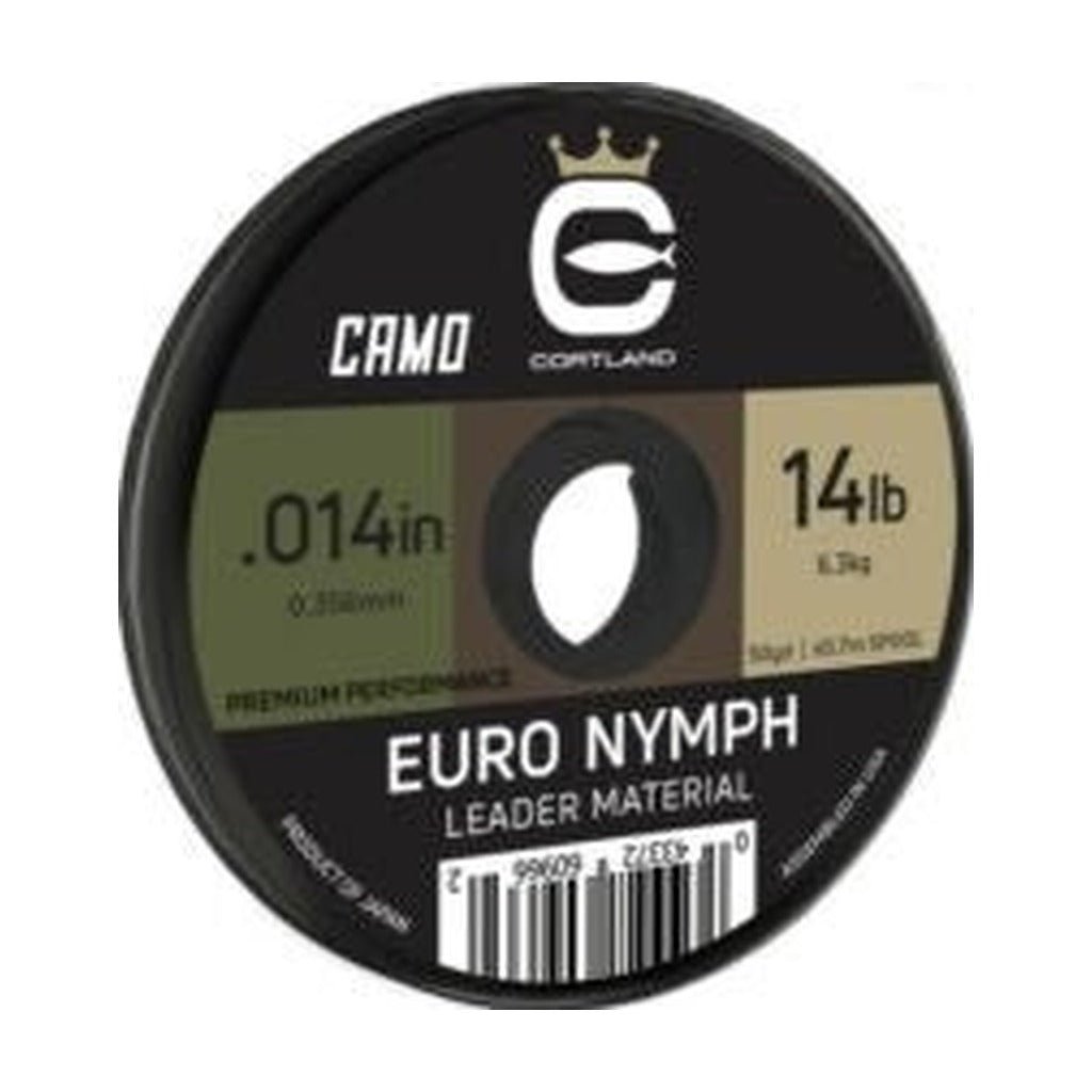 Cortland Euro Nymph Leader Material - Camo - Tippet, Leader & Accessories - Fly Fish Food