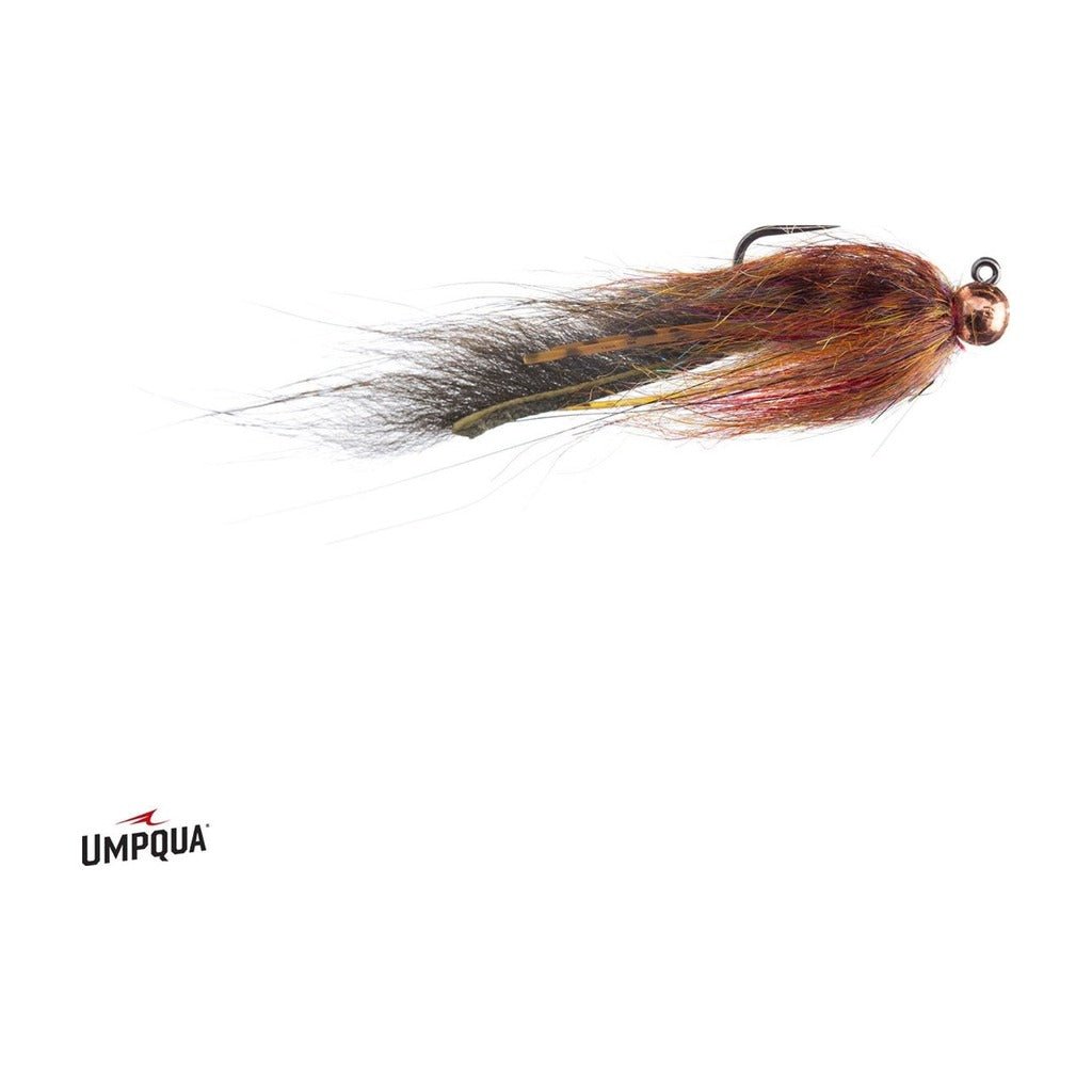 Mena's Cousin It Jig Streamer - Olive - Flies - Fly Fish Food