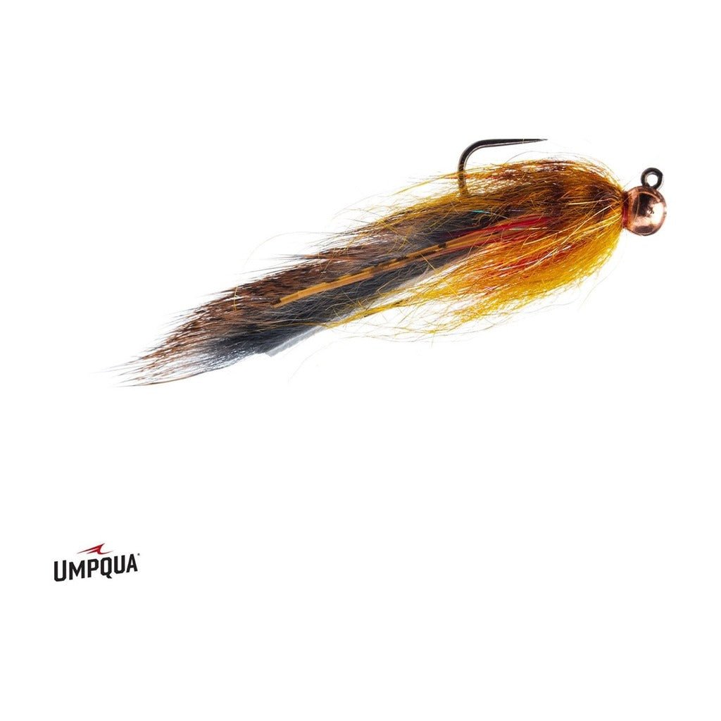 Mena's Cousin It Jig Streamer - Ginger - Flies - Fly Fish Food