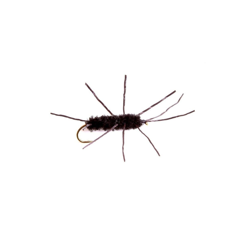 Pat's Black Rubber Leg - Flies - Fly Fish Food