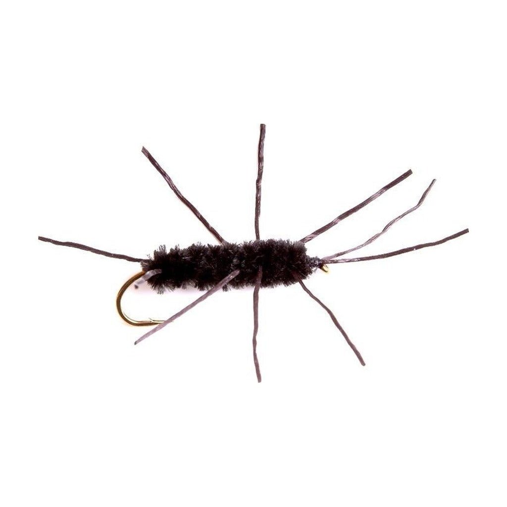 Pat's Black Rubber Leg - Flies - Fly Fish Food