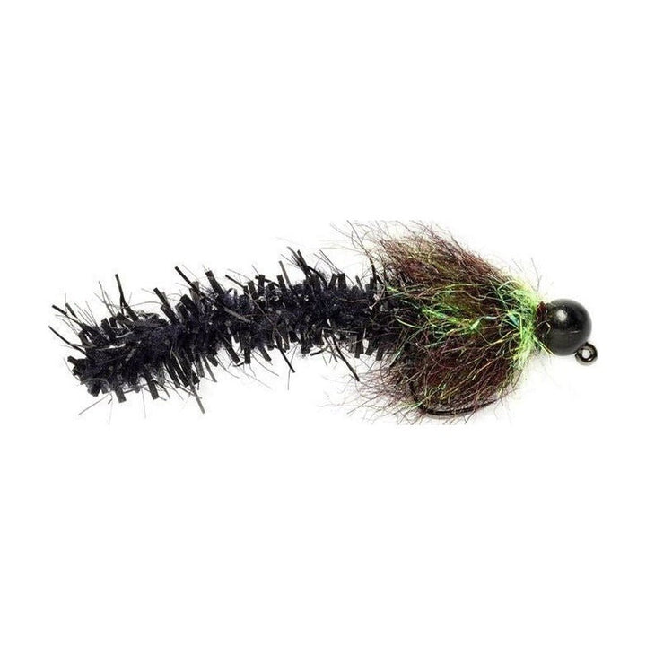 Roly's Poly Leech - Black - Barbless - Flies - Fly Fish Food
