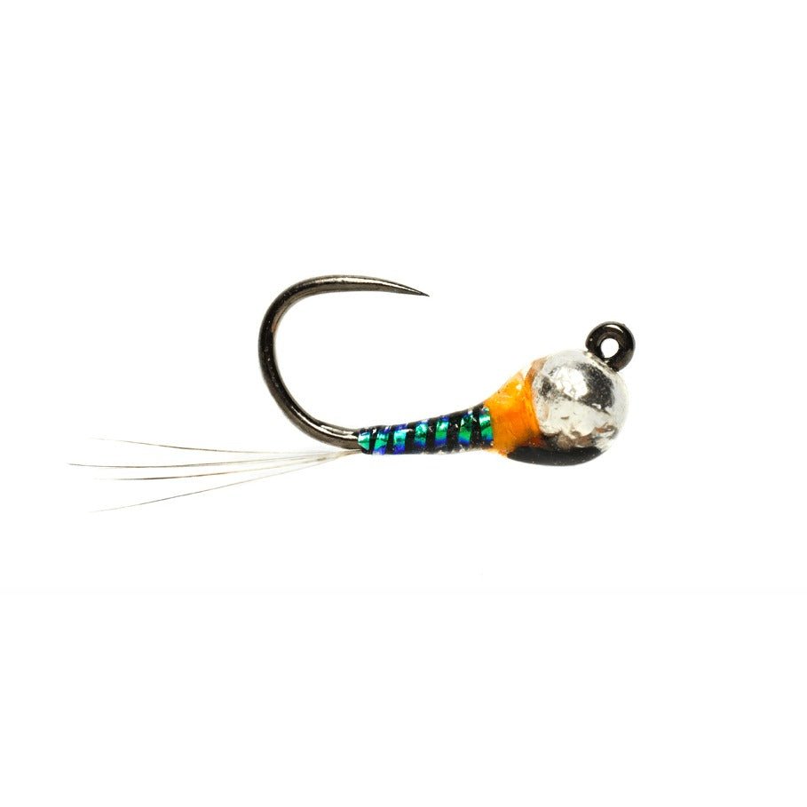 Tungsten Bomb Pearl & Orange Jig - Flies - Fly Fish Food