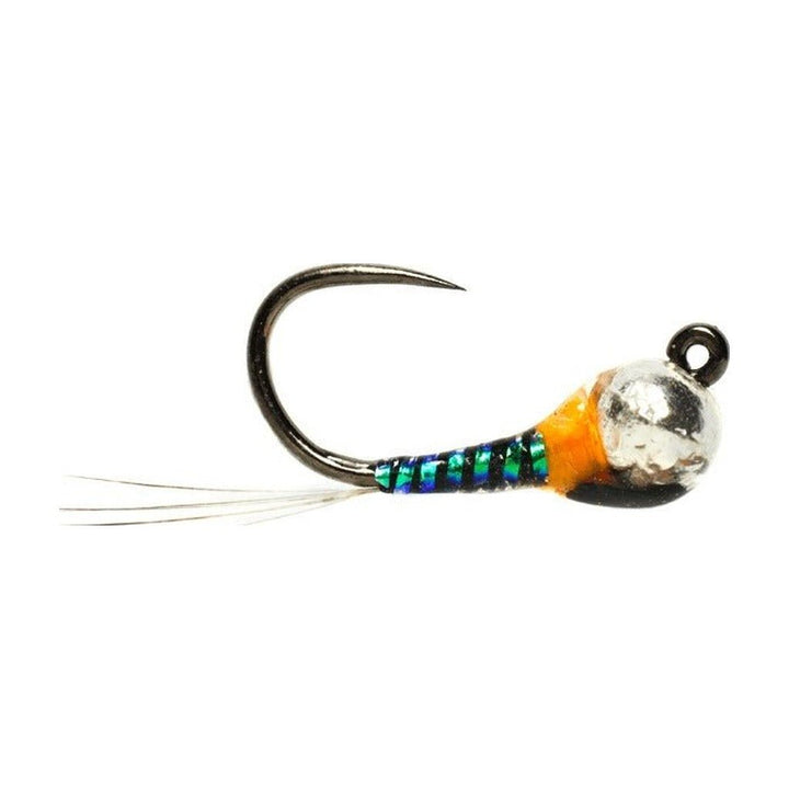 Tungsten Bomb Pearl & Orange Jig - Flies - Fly Fish Food