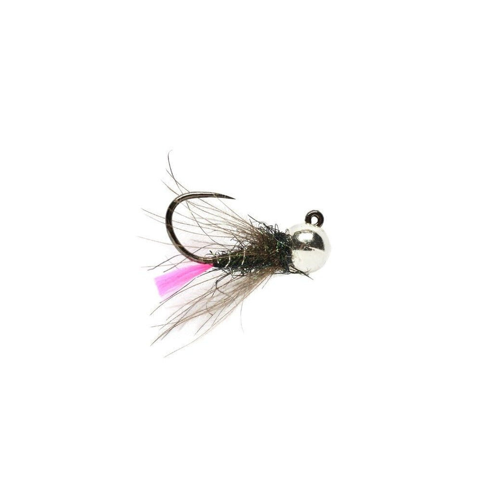 Tungsten Bomb Roza's Pink Tailed Jig - Flies - Fly Fish Food