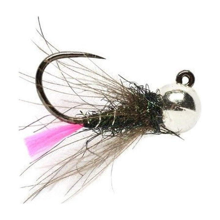 Tungsten Bomb Roza's Pink Tailed Jig - Flies - Fly Fish Food
