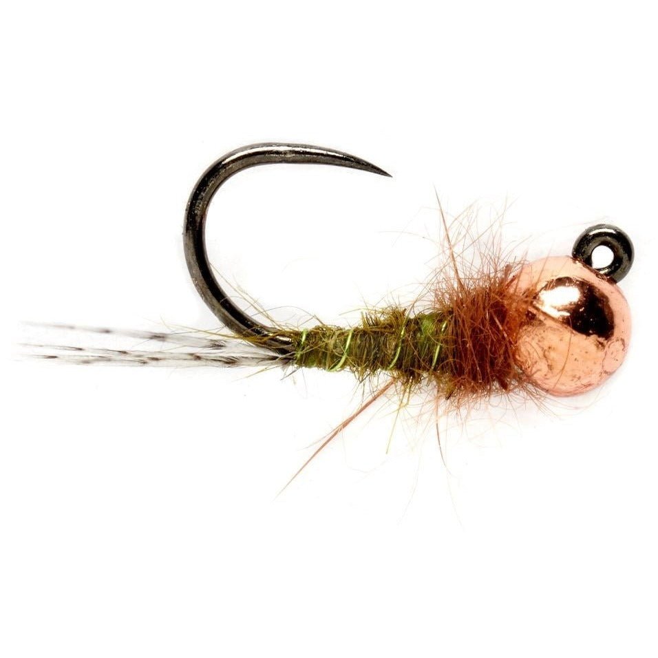 Roza's Olive Nymph - Barbless - Flies - Fly Fish Food