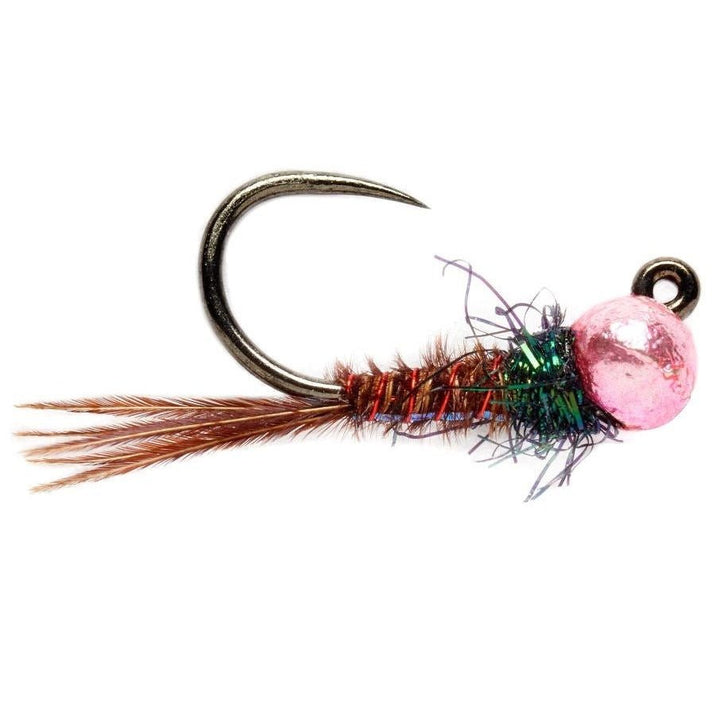 Roza's Pink Pheasant Tail - Barbless - Flies - Fly Fish Food