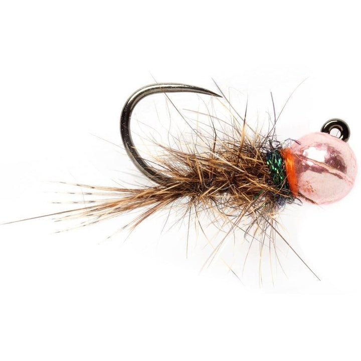 Roza's Pink Hare's Ear Jig - Barbless - Flies - Fly Fish Food