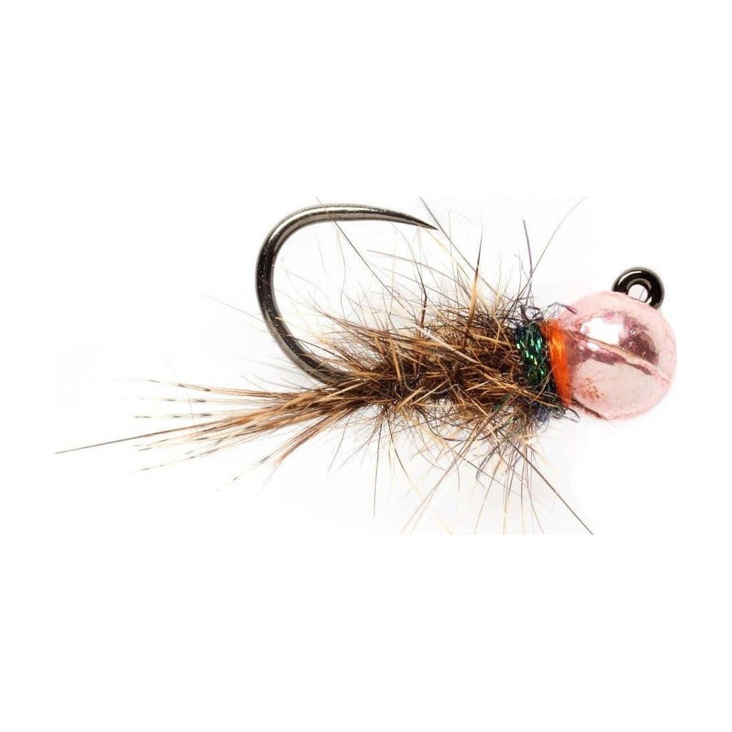Roza's Pink Hare's Ear Jig - Barbless - Flies - Fly Fish Food