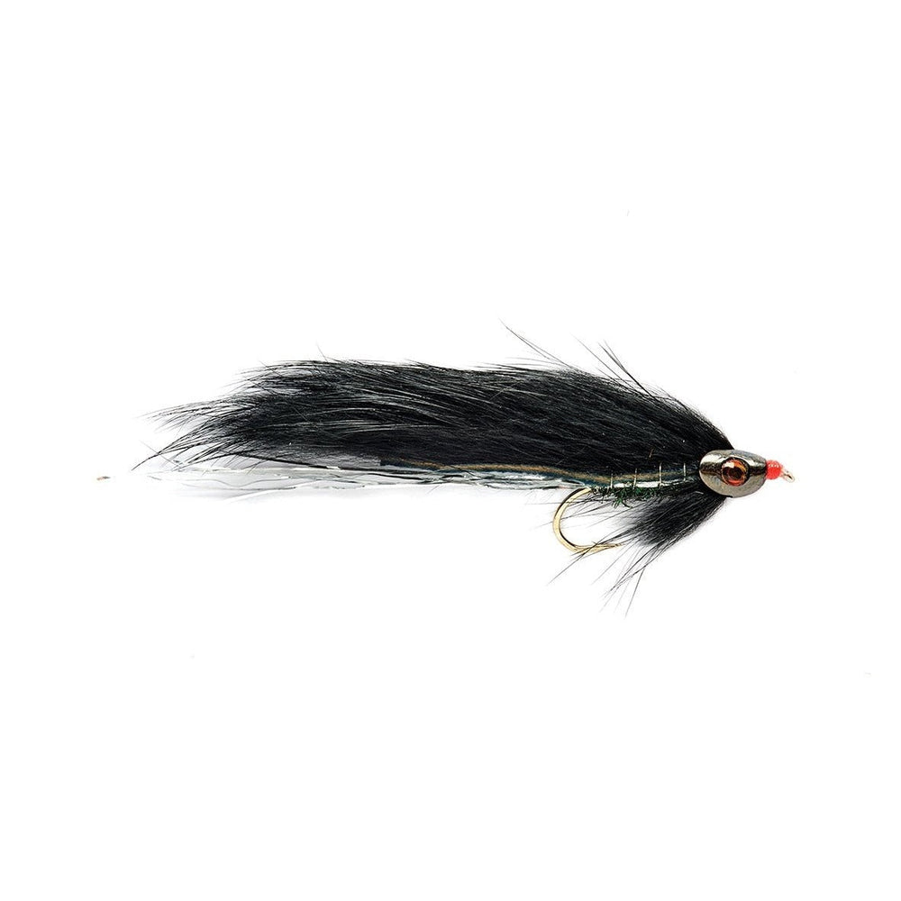 Black Zonker Skullhead - Flies - Fly Fish Food