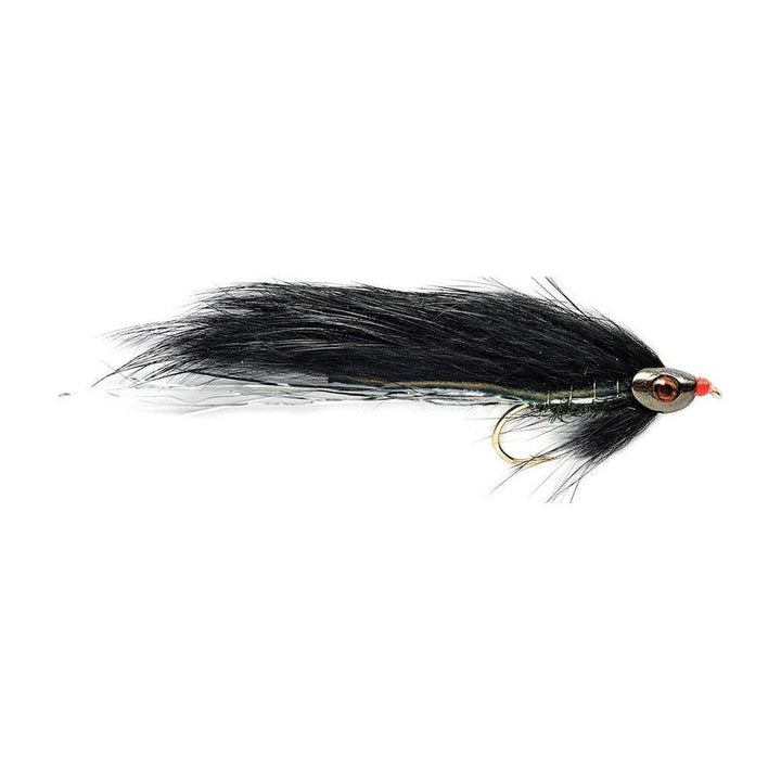 Black Zonker Skullhead - Flies - Fly Fish Food