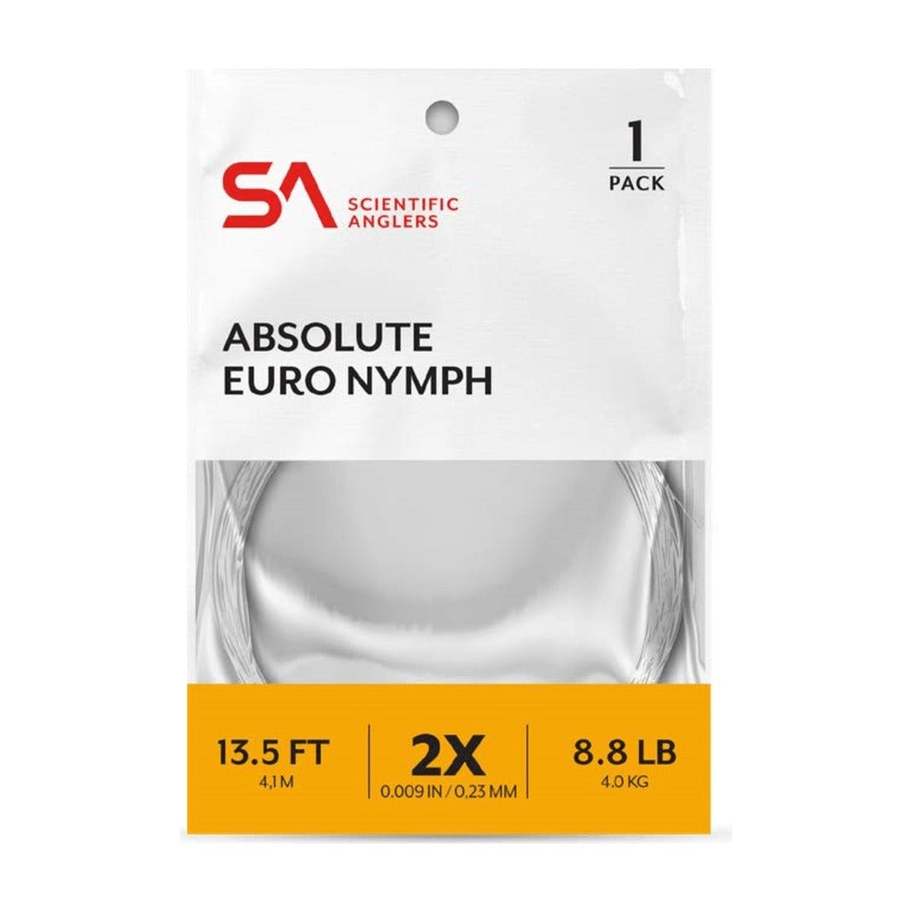 Scientific Anglers Absolute Euro Nymph Leader - Tippet, Leader & Accessories - Fly Fish Food