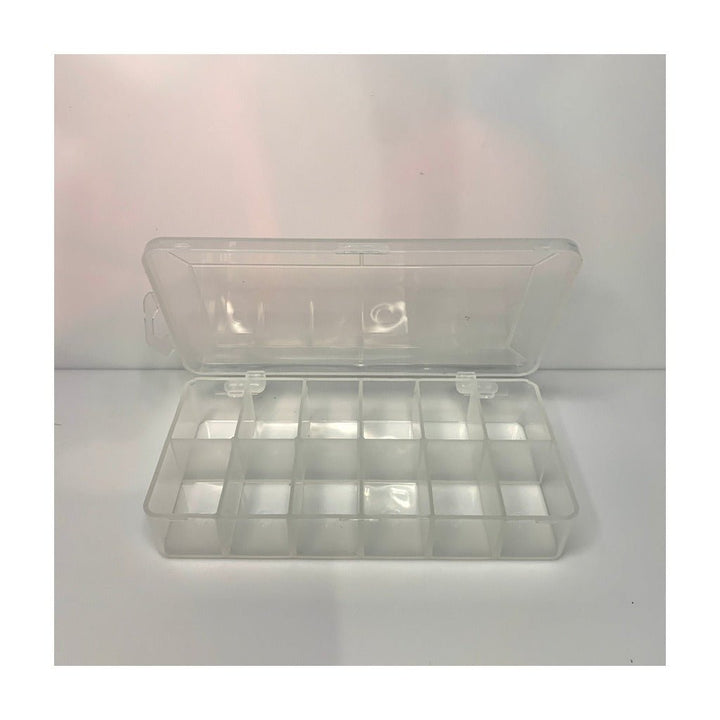 12 Compartment Drilled Dubbing Box - Fly Tying Accessories - Fly Fish Food